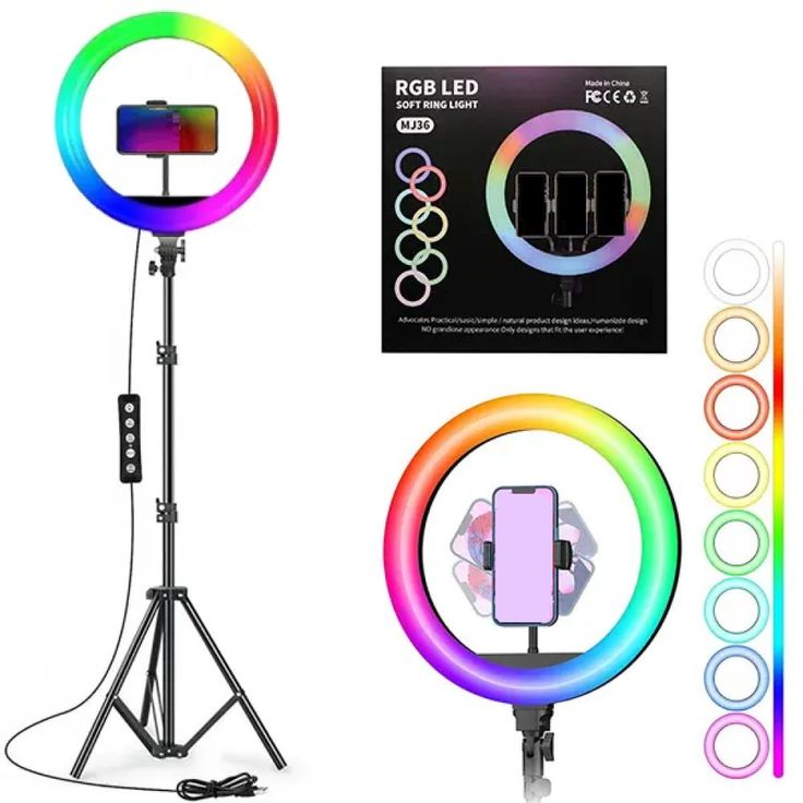 RGB LED Soft Ring Light