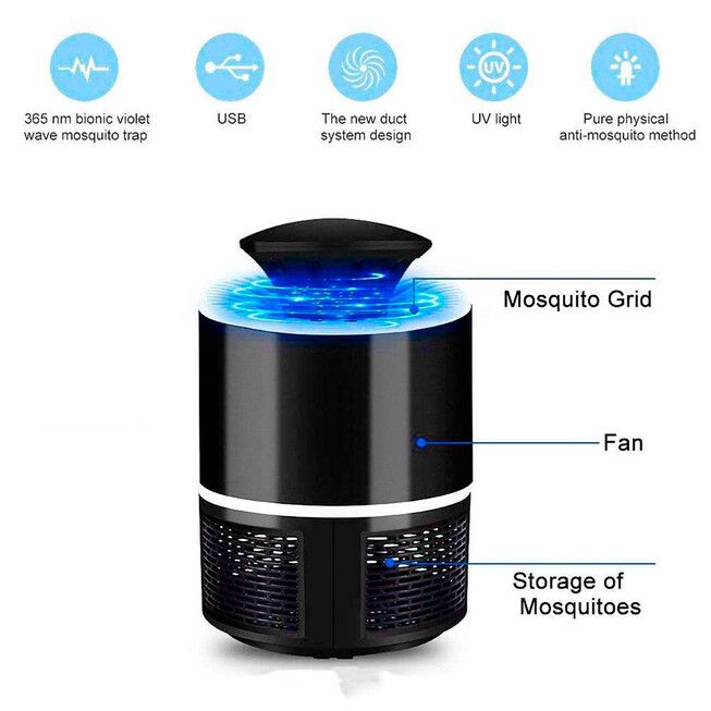 USB Mosquito Killer Lamp