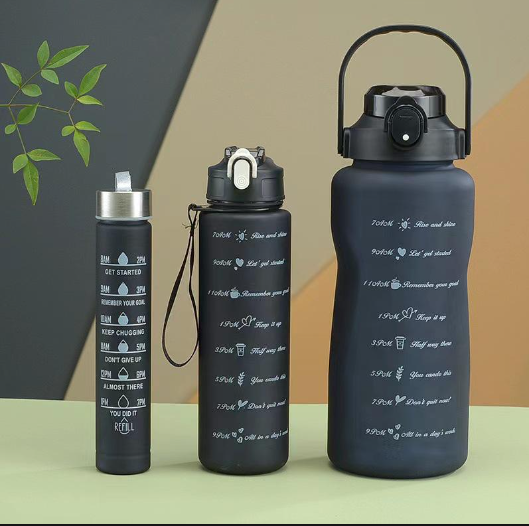 HydraMotiv 3-Piece Water Bottle Set