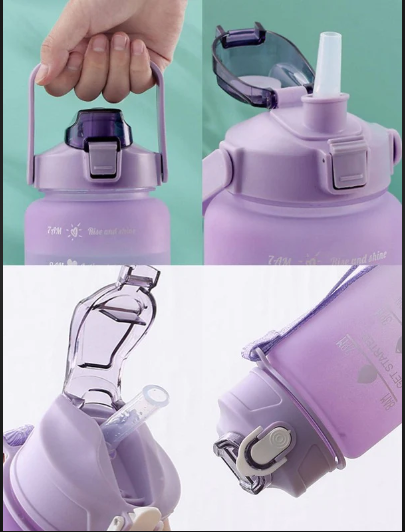 HydraMotiv 3-Piece Water Bottle Set