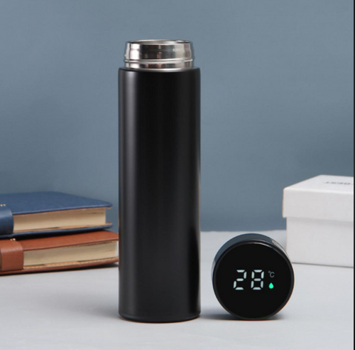 500ml Smart Thermos Water Bottle
