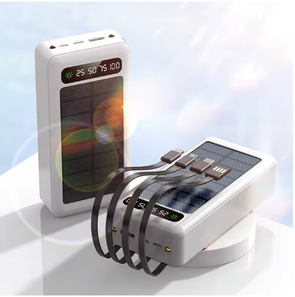 Ultra-Capacity Solar Power Bank 30,000mAh