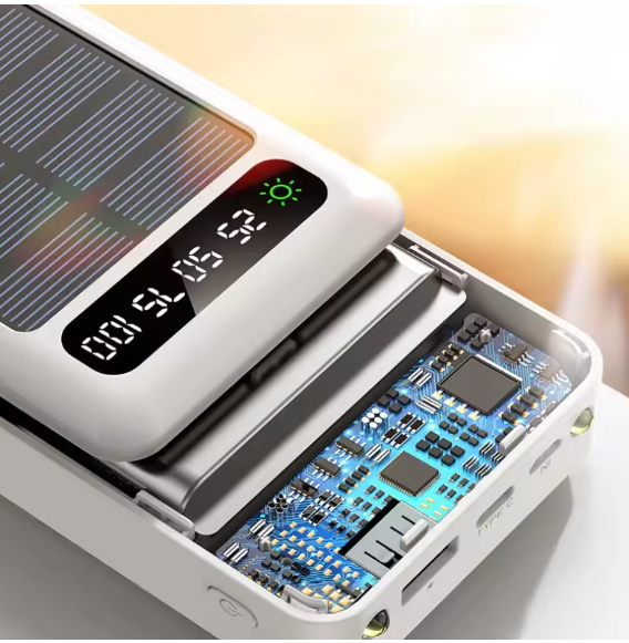 Ultra-Capacity Solar Power Bank 30,000mAh