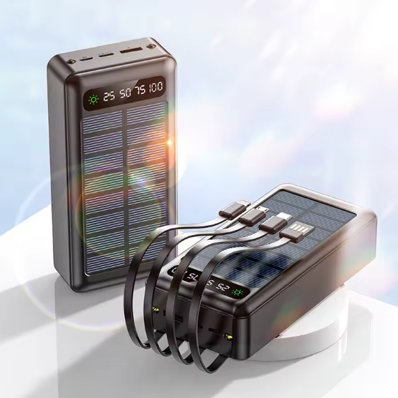 Ultra-Capacity Solar Power Bank 20,000mAh