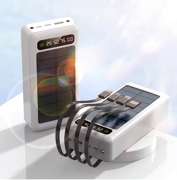 Ultra-Capacity Solar Power Bank 30,000mAh