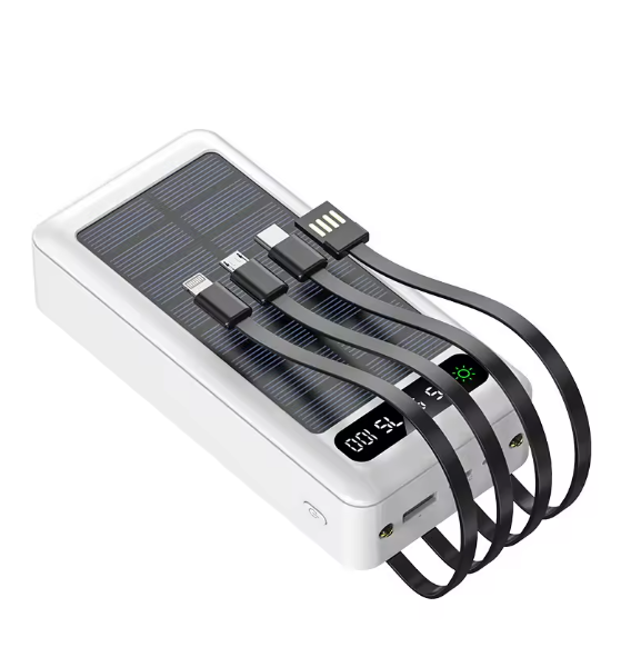 Ultra-Capacity Solar Power Bank 30,000mAh
