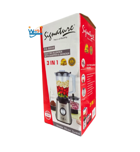 Signature 3-in-1 Blender – 600W Powerhouse