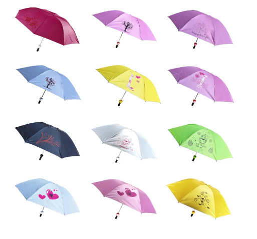 Foldable Umbrella with Wine Bottle Holder – Stylish Protection from Rain &amp; Sun