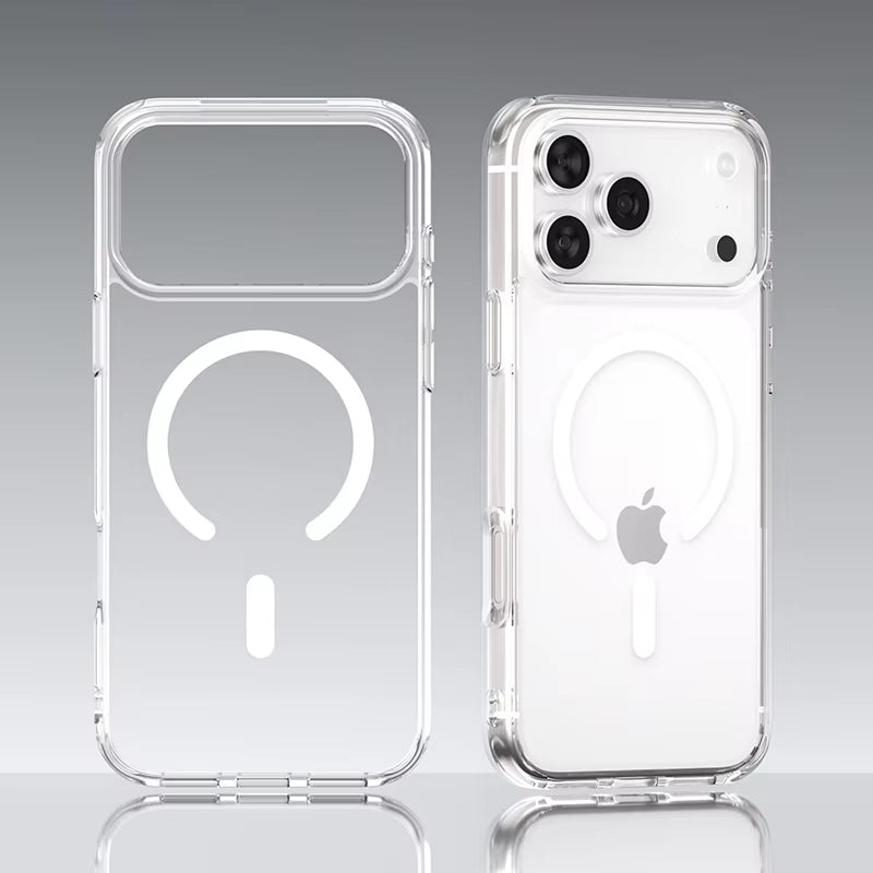 Magnetic Magsafe Case for Iphone 17 Pro Max Hybrid Hard Cover for Iphone17Promax Iphone17Pro 2025 Clear Shockproof Soft Shell